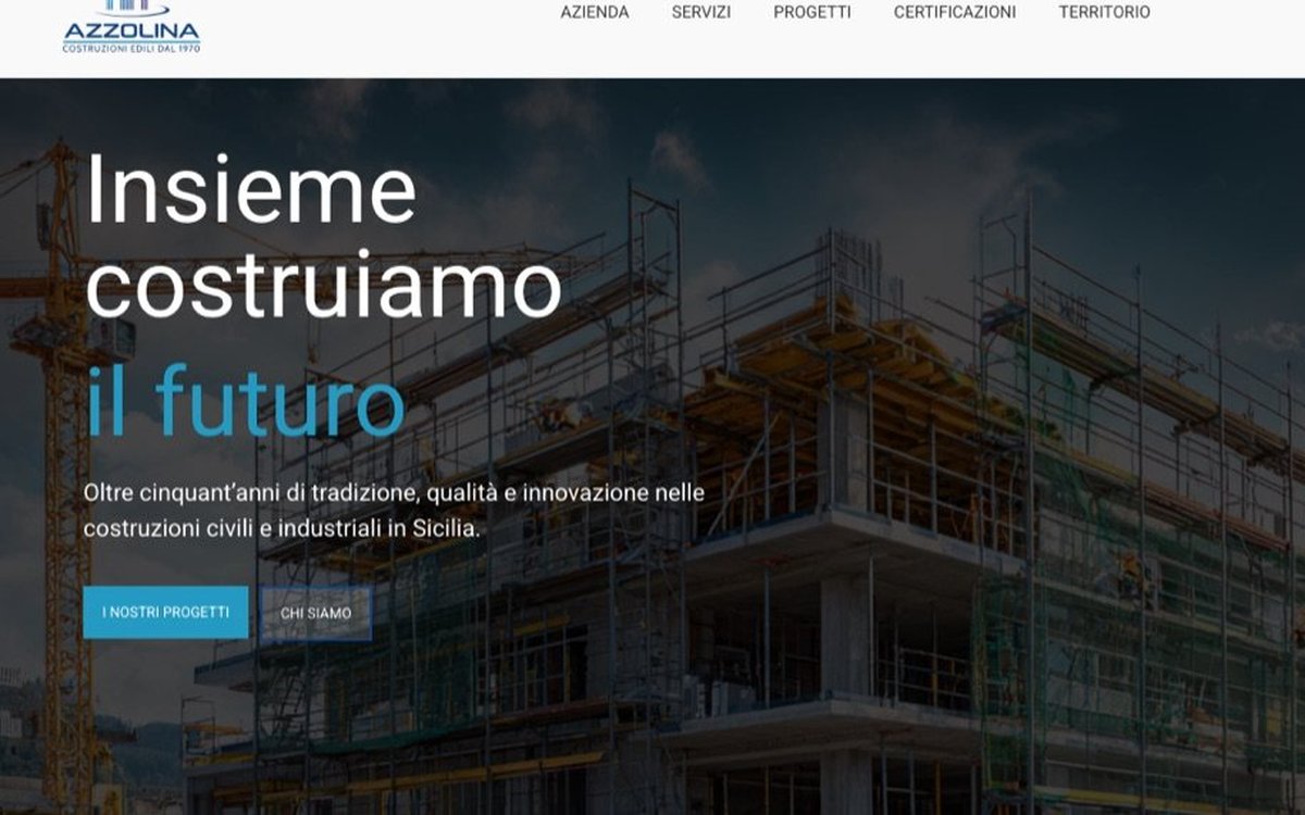 Sito di Azzolina Costruzioni